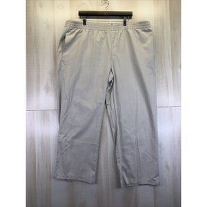 Basic Edisons Woman Pull On Pant Khaki Relaxed Fit  22 Short NWT-9827